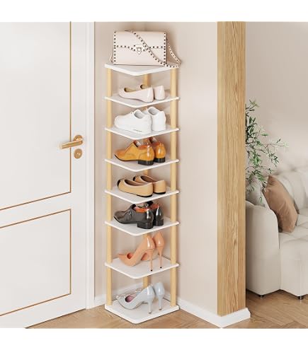 Amazon.com: Shoe Rack Multi Bathroom Slipper Rack Layer Vertical